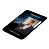 Memorial Milky Way Starry Night Sky  マグネット (左側)