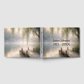 Memorial Misty Lake Dock with Willow Tree ゲストブック (全面)