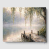 Memorial Misty Lake Dock with Willow Tree ゲストブック (裏面)