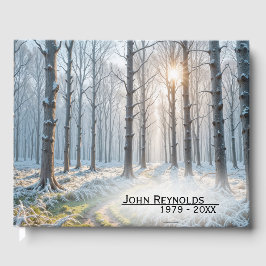 Memorial Morning Sunshine in Frosty Forest ゲストブック
