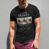 Memorial Photo Collage 'In Loving Memory' Tシャツ