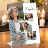 Memorial Photo Collage Loss of Mom Gift Sympathy 台座サイン