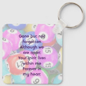  Memorial Photo Keepsake Bingo Game  キーホルダー (裏面)