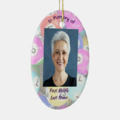  Memorial Photo Keepsake Bingo Game  セラミックオーナメント (右)