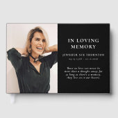 Memorial Photo & Message Sympathy ゲストブック (正面)