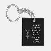 Memorial Photo Motorcycle Biker  キーホルダー (正面左)