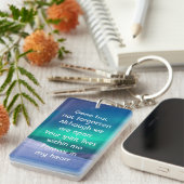 Memorial Photo Northern Lights Aurora Borealis キーホルダー (正面右)