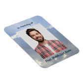 Memorial Photo Prayer Heavenly Sky マグネット (右側)