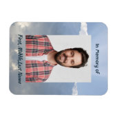 Memorial Photo Prayer Heavenly Sky マグネット (横)