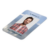 Memorial Photo Prayer Heavenly Sky マグネット (左側)