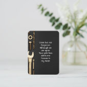 Memorial Photo Prayer Tools Mechanic 名刺 (スタンド正面)