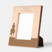 Memorial Photo Western Horse Back Riding レーザー彫刻フレーム (左)