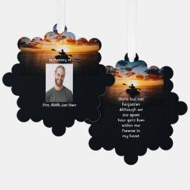  Memorial Pocket Card Kayaking Sport  オーナメントカード