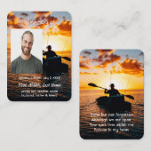 Memorial Pocket Card Kayaking Sport 名刺 (正面/裏面)