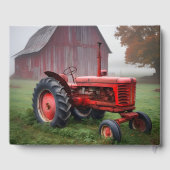 Memorial Red Tractor With Red Old Barn ゲストブック (裏面)