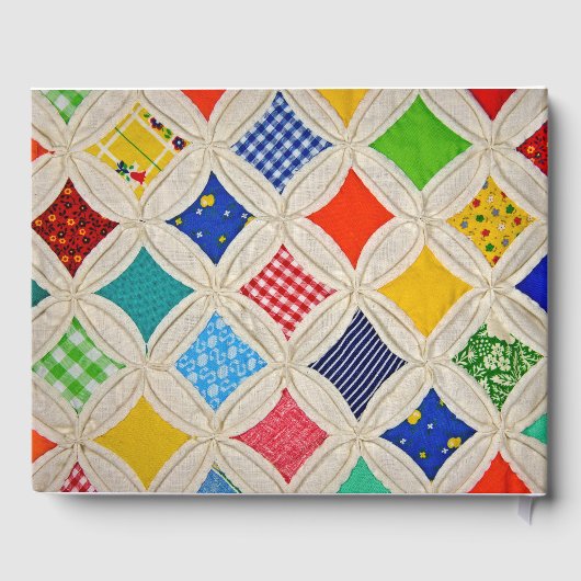 Memorial Service Cathedral Window Quilt Pattern  ゲストブック (裏面)