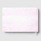 Memorial Service Cherry Blossoms On Pink  ゲストブック (裏面)