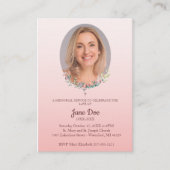 Memorial Service Design for Dear Ones Funeral 名刺 (正面)