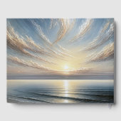 Memorial Service Ocean Sunrise Seascape ゲストブック (裏面)