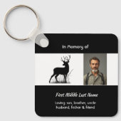  Memorial Stag Deer Outdoorsman キーホルダー (正面)