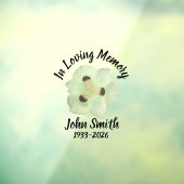 Memorial sticker for car window ウィンドウサイン (シート3)