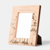 Memorial Sunshine Golden Forest レーザー彫刻フレーム (左)