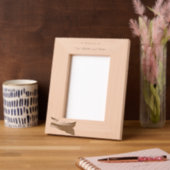 Memorial Wilderness Lake Canoe レーザー彫刻フレーム (左)