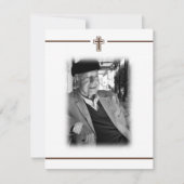 Memoriamの宗教死の通知の写真 案内状 (正面)