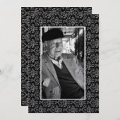 Memoriamの愛情のある記憶金ゴールドの天国の詩の写真 プログラム (正面/裏面)