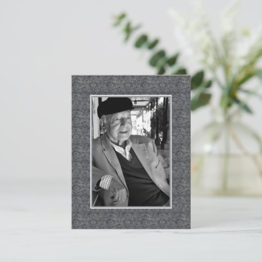 Memoriamの記憶の死の通知の写真 案内状 (スタンド正面)