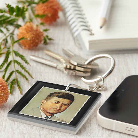 MEMORIAMのJohn F Kennedy キーホルダー (正面右)