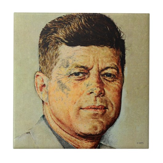 MEMORIAMのJohn F Kennedy タイル (正面)