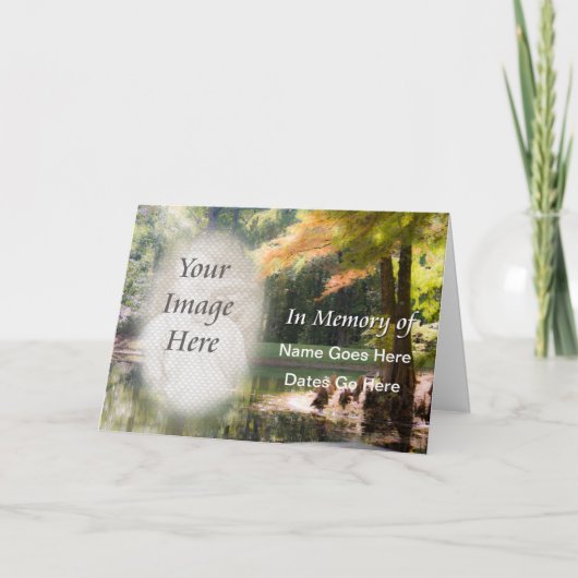 Memoriam通知カード内 カード (正面)