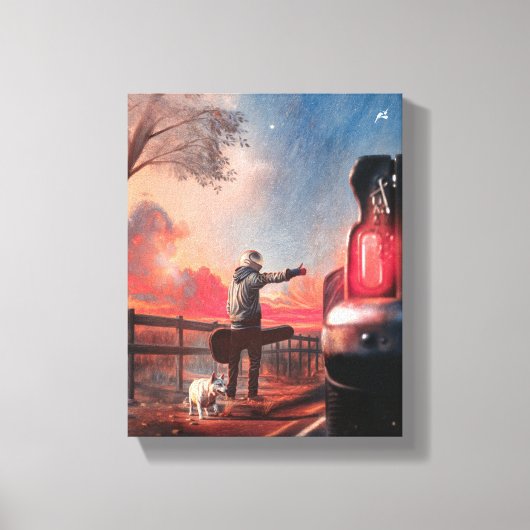 Memórias キャンバスプリント (正面)