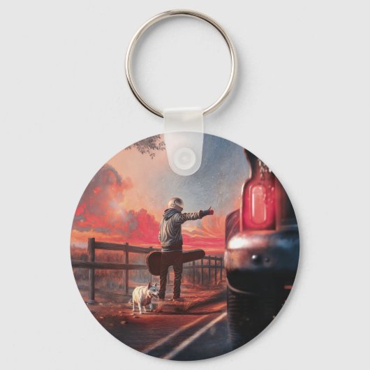 Memórias キーホルダー (正面)