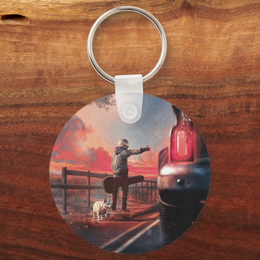 Memórias キーホルダー (正面)