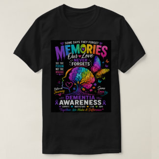 Memories Dementia Awareness T-Shirt Tシャツ