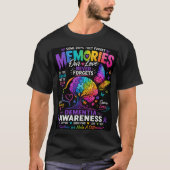 Memories Dementia Awareness T-Shirt Tシャツ (正面)
