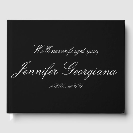 Memories Guestbookよエレガントり素敵 ゲストブック (正面)