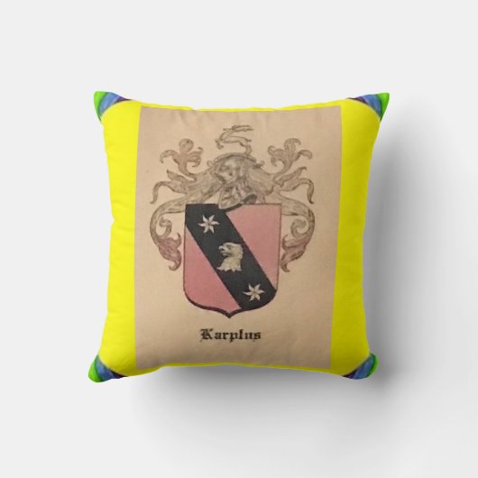 「Memories of Betty Karplus 1925-2021」枕 クッション (裏面)