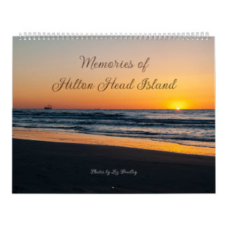 Memories of Hilton Head Island Calendar カレンダー