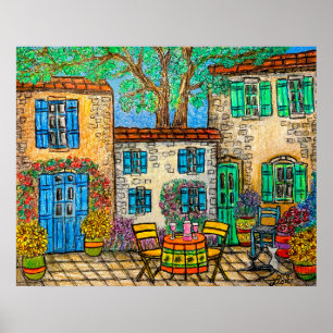 Memories of Provence Posterプリントby Lisa Lorenz ポスター