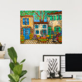 Memories of Provence Posterプリントby Lisa Lorenz ポスター (ホームオフィス)