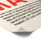 Memories Typography Poster Sentimental Wall Art ポスター (角)