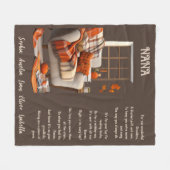 Memories woven in warmth fleece blanket フリースブランケット (正面(横))