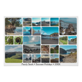 Memory 素晴らし Trip、22 Instagramフォトコラージュ ポスター