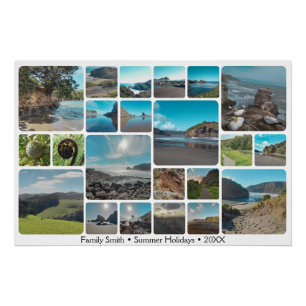 Memory 素晴らし Trip、22 Instagramフォトコラージュ ポスター