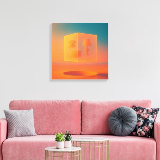 Memory Construct キャンバスプリント (インサイチュ (リビング))