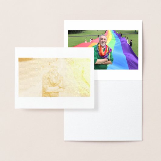 Memory of Gilbert Baker 1951 - 2017フォイルカード 箔カード (ディスプレー)