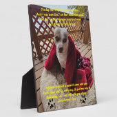 Memory Plaque フォトプラーク (側面)